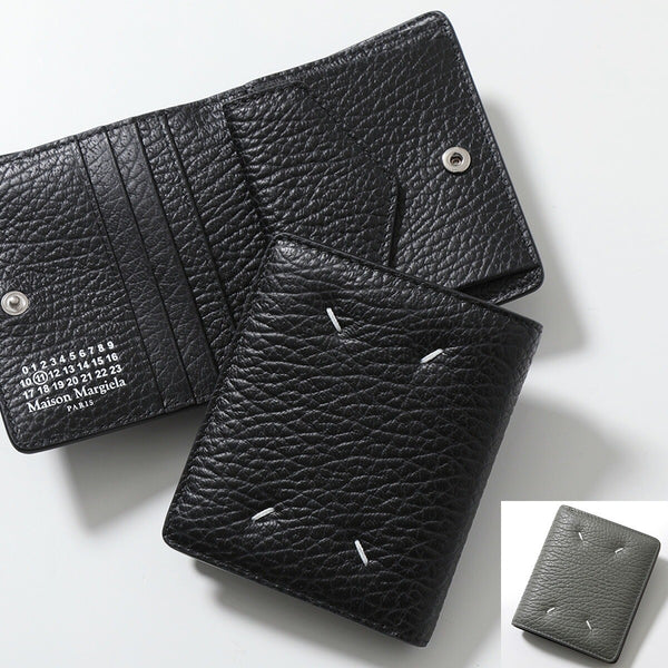 【年に１度の大感謝セール開催中です！】【大幅割引実施中！】★Maison Margiela メゾンマルジェラ 二つ折り財布 S56UI0140 P4455 レディース レザー スモール ミニ財布 カラー11色