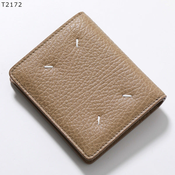 【年に１度の大感謝セール開催中です！】【大幅割引実施中！】★Maison Margiela メゾンマルジェラ 二つ折り財布 S56UI0140 P4455 レディース レザー スモール ミニ財布 カラー11色