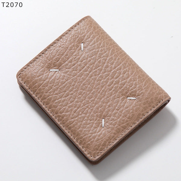 【年に１度の大感謝セール開催中です！】【大幅割引実施中！】★Maison Margiela メゾンマルジェラ 二つ折り財布 S56UI0140 P4455 レディース レザー スモール ミニ財布 カラー11色