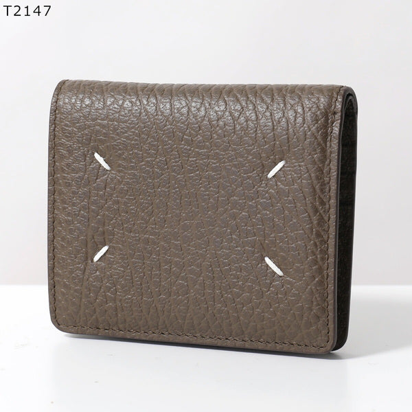 【年に１度の大感謝セール開催中です！】【大幅割引実施中！】★Maison Margiela メゾンマルジェラ 二つ折り財布 S56UI0140 P4455 レディース レザー スモール ミニ財布 カラー11色