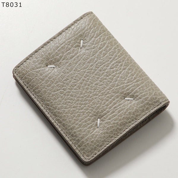 【年に１度の大感謝セール開催中です！】【大幅割引実施中！】★Maison Margiela メゾンマルジェラ 二つ折り財布 S56UI0140 P4455 レディース レザー スモール ミニ財布 カラー11色